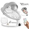TULANO Astrid 35 Grau | Elektrische Kinderwippe Babywippe Produktbild-Vorschau 1