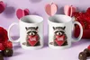 Liebe Love Waschbär Valentinstag Kaffeetasse Teetasse Tasse Produktbild-Vorschau 2