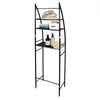 WC Regal über Toilette Metall Badregale 165x46x25cm Produktbild-Vorschau 7