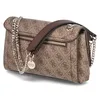 GUESS Damen Schultertasche Noelle Latte Logo/Brown : Produktbild-Vorschau 18