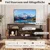 Szafka pod telewizor COSTWAY na telewizor 65", szafka dolna Podgląd zdjęcia produktu 4