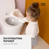 Toilettensitz Kinder hilfreich beim Toilettentraining, für Produktbild-Vorschau 3