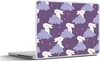 MuchoWow® Laptop Aufkleber Sticker Cover Muster - Kaninchen Produktbild-Vorschau 1