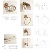 Accessori da bagno in ottone retrò set appendiabiti PREMIUM Anteprima dell’immagine prodotto 8