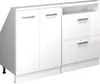 Dachschrägenschrank-Set Vicco Rion Weiß Hochglanz 2er Set, Produktbild-Vorschau 1