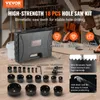 VEVOR Lochsäge Set Bimetall, 18-tlg. Lochblätter,  Bimetall Produktbild-Vorschau 2