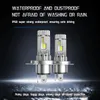 2 Stück H4-LED-Glühbirne, 6000 K Weiß, kein Adapter Produktbild-Vorschau 4