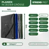 Plandeka Strong 4x5 m, 200 g/m, plandeka, antracyt, z Podgląd zdjęcia produktu 3