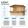 TIMBELA M150B H232x336x263 cm/6 m2, große multifunktionale Produktbild-Vorschau 2