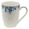 Clayre & Eef Tasse 330 ml Blau Porzellan Blumen Anteprima dell’immagine prodotto 1