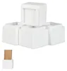 Relaxdays Set de 4 rehausseurs de meubles, rehaussement de Voir les images du produit 8