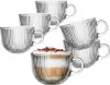 Gläserset für Kaffee, Tee, Desserts LUXITO Strips 510ml Produktbild-Vorschau 1