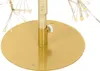 Close-up of the base and lower stem of a decorative tree with lights. Voir les images du produit