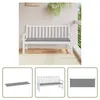 The Living Store Gartenbank-Auflage Grau 150x50x3 cm Produktbild-Vorschau 8