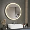 Miroir rond Heilmetz 50 cm pour salle de bain avec Voir les images du produit 2