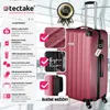 tectake® Cleo 4dílná sada pevných kufříků, 3 vozíky, 1 Náhled obrázku produktu 3