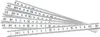 BRÜDER MANNESMANN Maßstab 810-PVC-2M 2m Anteprima dell’immagine prodotto 1