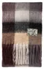 REPLAY Schal Scarf Dark Brown mehrfarbig Produktbild-Vorschau 2