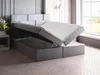 ADIDAR Boxspringbett Khady 200x200cm – Polsterbett mit Produktbild-Vorschau 2