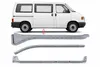 3x Reparaturblech Schiebetür SET VW Transporter T4 Produktbild-Vorschau 1