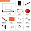 Indoor-Basketballkorb, Mini-Basketballkorb, mit 3 Produktbild-Vorschau 5