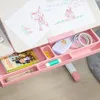 HOMCOM Schreibtisch- und Stuhl-Set für Kinder ab 3 Jahren, Produktbild-Vorschau 9