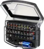 Bitsatz S2 Stahl 32 teilig Box mit Gürtelclip Produktbild-Vorschau 2