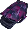 A sports bag with a geometric pattern is shown against a white background. Voir les images du produit