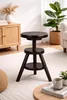 Hocker Massiv Schemel Stuhl Sitzmöbel Buche Drehhocker Produktbild-Vorschau 2