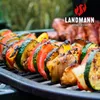 LANDMANN Holzkohle-Kugelgrill 11103 92cm schwarz Produktbild-Vorschau 7