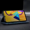 Galaxy M30S Hülle, LaimTop Denim Leder Brieftasche Produktbild-Vorschau 4