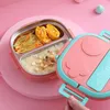 Thermo-Bentobox, Brotdose Box mit Thermo-Mittagessen Bento Produktbild-Vorschau 2