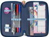Einhorn 3 Fach Federtasche gefüllt Federmäppchen Federmappe Produktbild-Vorschau 2