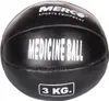 Schwarzer Leder-Medizinball, 3 kg Produktbild-Vorschau 1