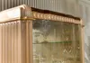 Casa Padrino Luxus Barock Vitrine Grau / Dunkelbraun / Gold Produktbild-Vorschau 2