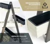 Westmann Houten plantenrek Ella, grijs, 101x25x147 cm Productafbeelding-voorbeeld 5