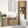 Mobili da bagno vidaXL in rovere Artisan, 80 x 30 x 60 cm, Anteprima dell’immagine prodotto 2
