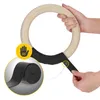 4FIZJO Holz-Gymnastikringe, 2 Stück, für Krafttraining, Produktbild-Vorschau 3