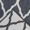Primaflor Indoor- & Outdoorteppich REVERSO Rhombus Grau Produktbild-Vorschau 3