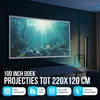 Strex Projectiescherm - Beamerscherm - 100 Inch - 16:9 - Productafbeelding-voorbeeld 6