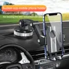 Mobiltelefonhalter mit Lock -Sauertault Ständer Ergonomisch Produktbild-Vorschau 2