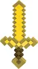 A golden Minecraft sword on a white background. Podgląd zdjęcia produktu