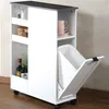 KESPER Servierwagen Nischenregal weiß – 60 x 25 x 86 cm – Produktbild-Vorschau 3