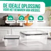 Avalo Vershoudbakjes - Meal Prep Bakjes - Plastic Diepvries Productafbeelding-voorbeeld 2