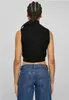Urban Classics - Damen Short Strickweste - BLACK - XS Produktbild-Vorschau 3