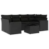 The Living Store 7-tlg. Garten-Sofagarnitur mit Kissen Produktbild-Vorschau 3