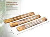 Räucherstäbchenhalter handgefertigt, 3er Set aus Holz Produktbild-Vorschau 2