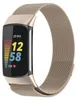 Für Fitbit Charge 6 / 5 Metall Stahl Mesh Armband mit Produktbild-Vorschau 1