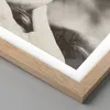 Gerahmtes Poster - Rahmen in heller Eiche - Frau Mund Produktbild-Vorschau 2