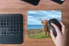 MuchoWow® Mauspad Mousepad Schottischer Highlander - Wasser Produktbild-Vorschau 4